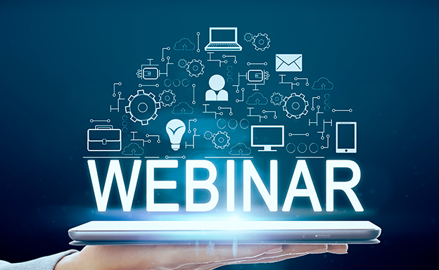 logotipo webinars
